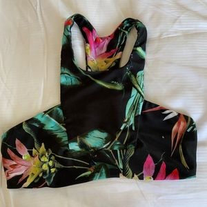 Stone Fox Swim Top - Black Ginger